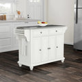 Crosley Cambridge Stainless Steel Top Full Size Kitchen Island/Cart - 18d x 51.5w x 36h