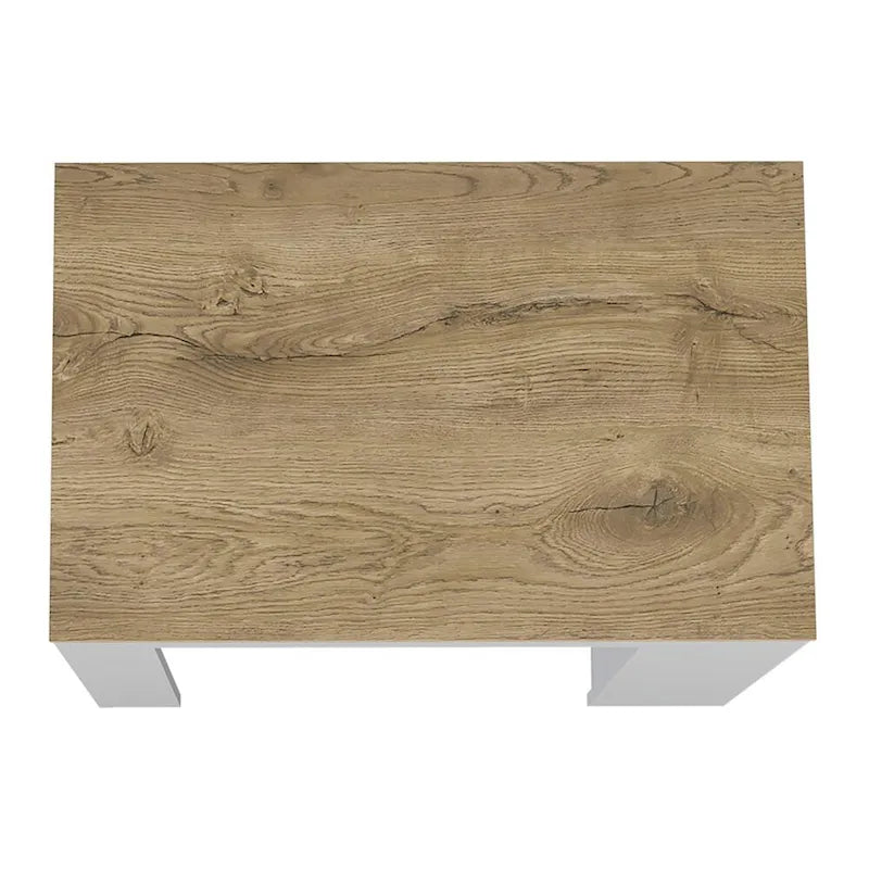 Kitchen Island with 3-Side Shelves for Dining Room