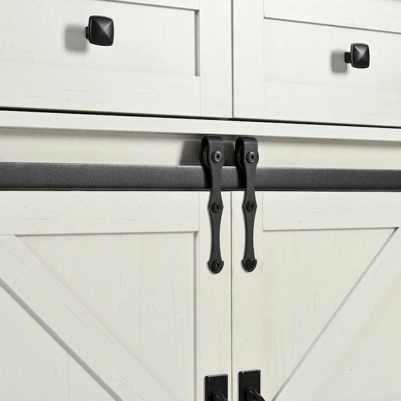 Rolling Kitchen Cart on Wheels for Home Kitchen and Dining Room