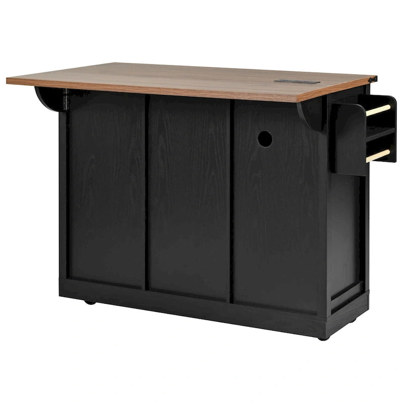 Rolling Kitchen Cart on Wheels for Home Kitchen and Dining Room